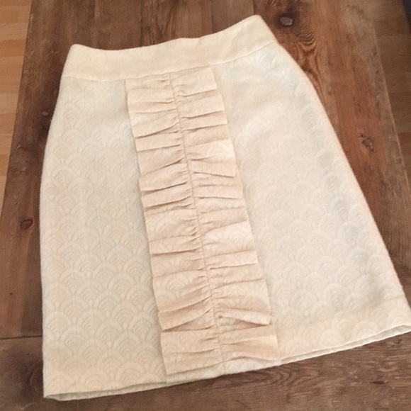 Anthropologie Dresses & Skirts - LEIFSDOTTIR Anthropologie Ruffle pencil skirt
